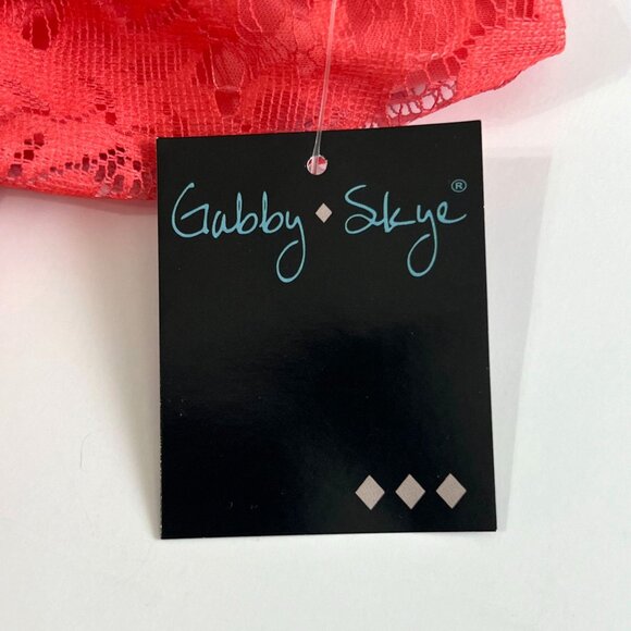 NWT Gabby Skye - Women's Size 14 Dress - Sleeveless Lace Fit & Flare Back Zip - Picture 11 of 16